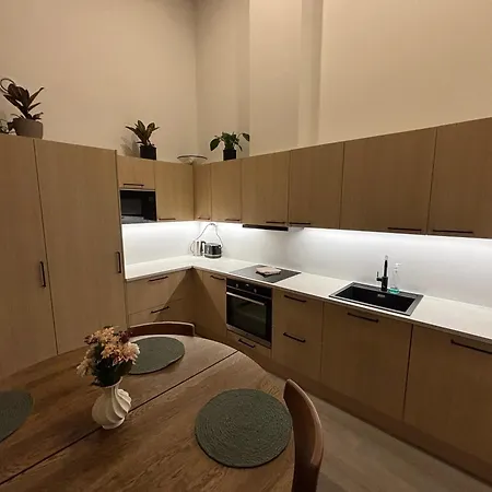 Apartmán Nordic Wooden House Rovaniemi